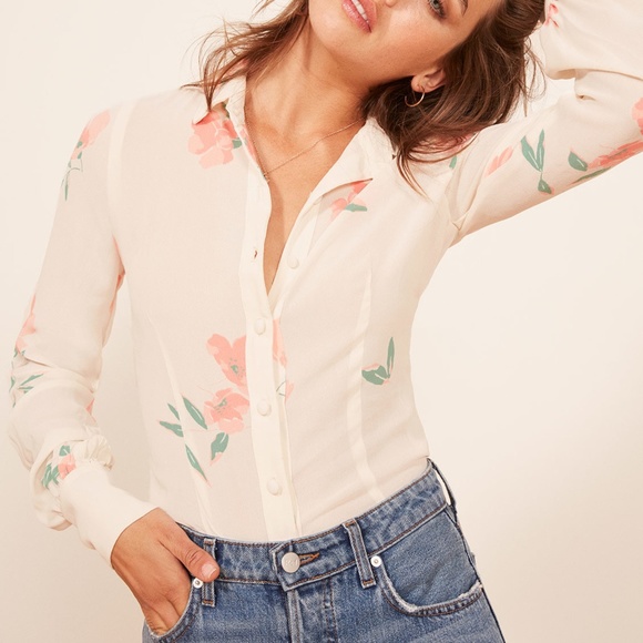Reformation Tops - Reformatiom Melany Top / Blouse